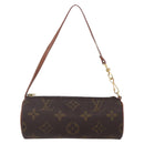 LOUIS VUITTON Monogram Papillon Pouch LV Auth 134359-13