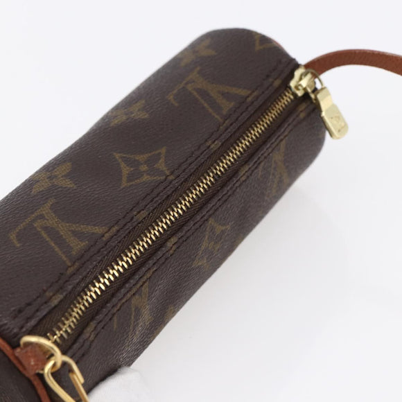LOUIS VUITTON Monogram Papillon Pouch LV Auth 134359