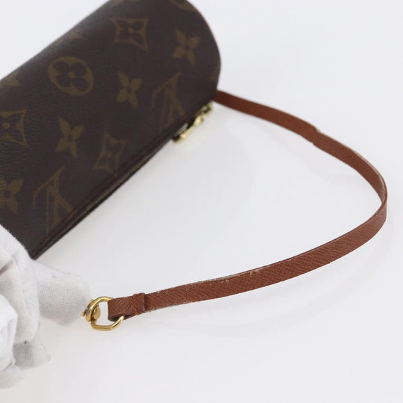 LOUIS VUITTON Monogram Papillon Pouch LV Auth 134359