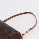 LOUIS VUITTON Monogram Papillon Pouch LV Auth 134359-8