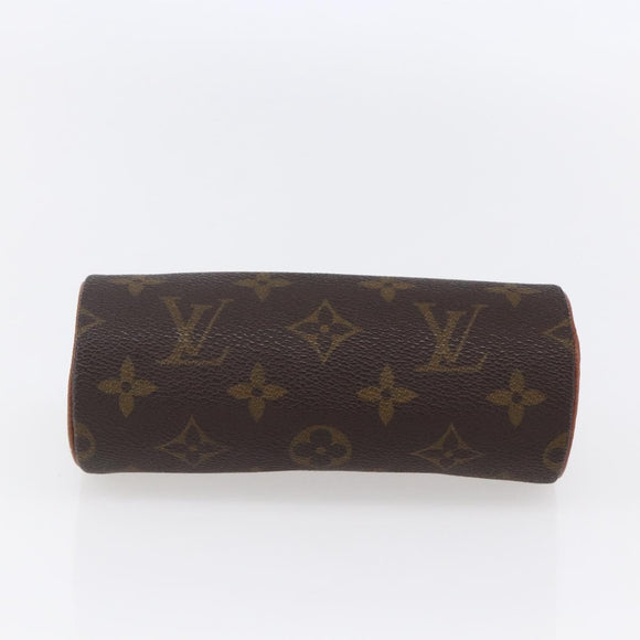 LOUIS VUITTON Monogram Papillon Pouch LV Auth 134359