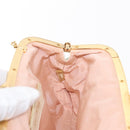 LOUIS VUITTON Multicolor Satin Omoniere Pouch White M92060 LV Auth 134363AV-22