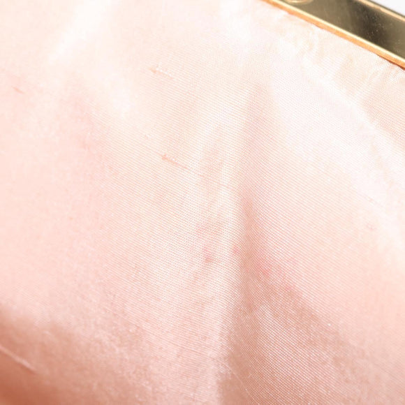 LOUIS VUITTON Multicolor Satin Omoniere Pouch White M92060 LV Auth 134363AV