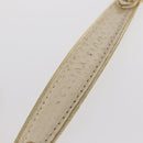 LOUIS VUITTON Multicolor Satin Omoniere Pouch White M92060 LV Auth 134363AV-8