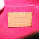 LOUIS VUITTON Multicolor Pochette Cosmetic Pouch Black M47355 LV Auth 134365V-18