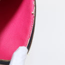 LOUIS VUITTON Multicolor Pochette Cosmetic Pouch Black M47355 LV Auth 134365V-8