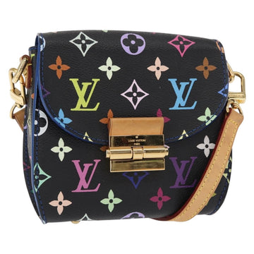 LOUIS VUITTON Multicolor Heart Breaker Shoulder Bag Black M40659 Auth 134366AV