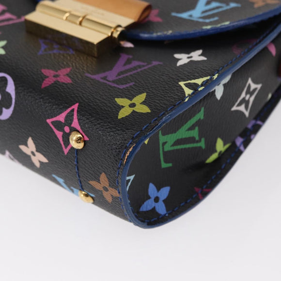 LOUIS VUITTON Multicolor Heart Breaker Shoulder Bag Black M40659 Auth 134366AV