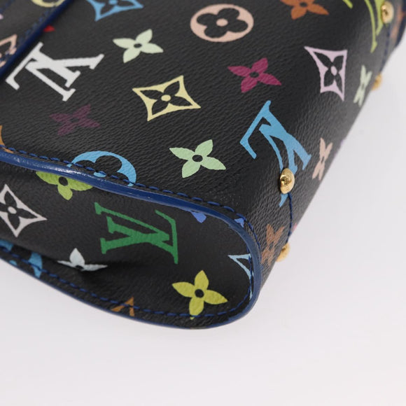LOUIS VUITTON Multicolor Heart Breaker Shoulder Bag Black M40659 Auth 134366AV