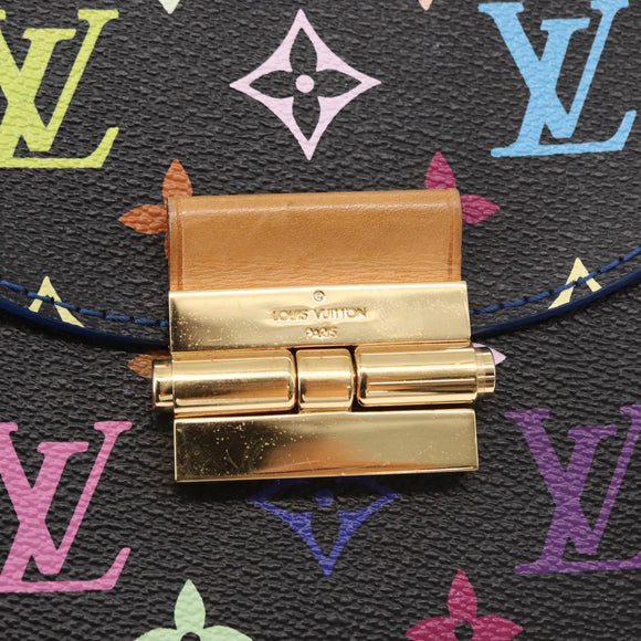 LOUIS VUITTON Multicolor Heart Breaker Shoulder Bag Black M40659 Auth 134366SAV