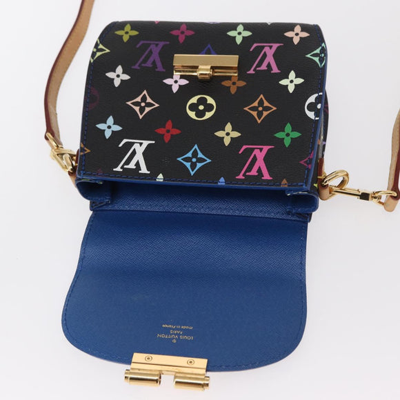 LOUIS VUITTON Multicolor Heart Breaker Shoulder Bag Black M40659 Auth 134366SAV
