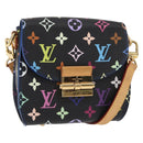 LOUIS VUITTON Multicolor Heart Breaker Shoulder Bag Black M40659 Auth 134366SAV-1