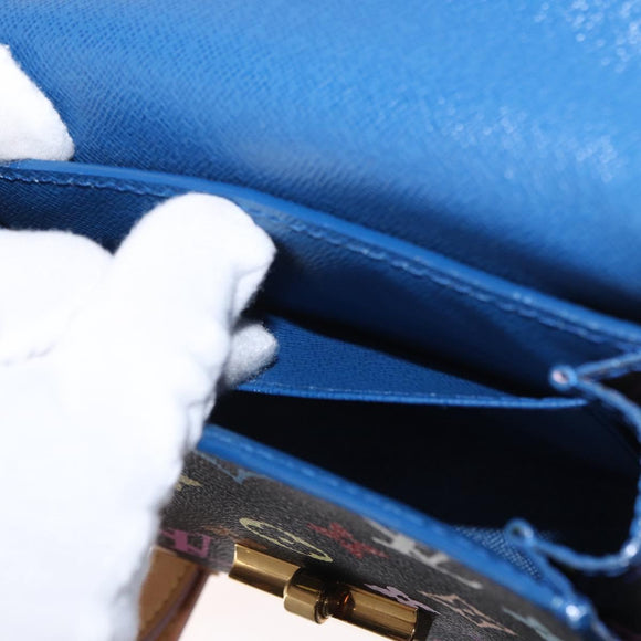 LOUIS VUITTON Multicolor Heart Breaker Shoulder Bag Black M40659 Auth 134366AV