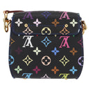 LOUIS VUITTON Multicolor Heart Breaker Shoulder Bag Black M40659 Auth 134366SAV-2