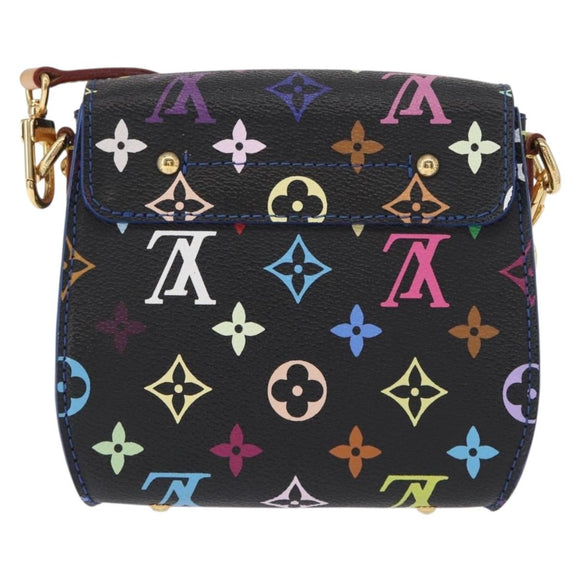LOUIS VUITTON Multicolor Heart Breaker Shoulder Bag Black M40659 Auth 134366SAV