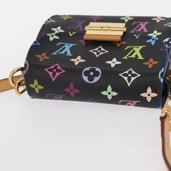 LOUIS VUITTON Multicolor Heart Breaker Shoulder Bag Black M40659 Auth 134366AV
