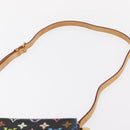 LOUIS VUITTON Multicolor Heart Breaker Shoulder Bag Black M40659 Auth 134366SAV-14