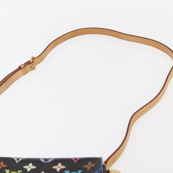 LOUIS VUITTON Multicolor Heart Breaker Shoulder Bag Black M40659 Auth 134366SAV