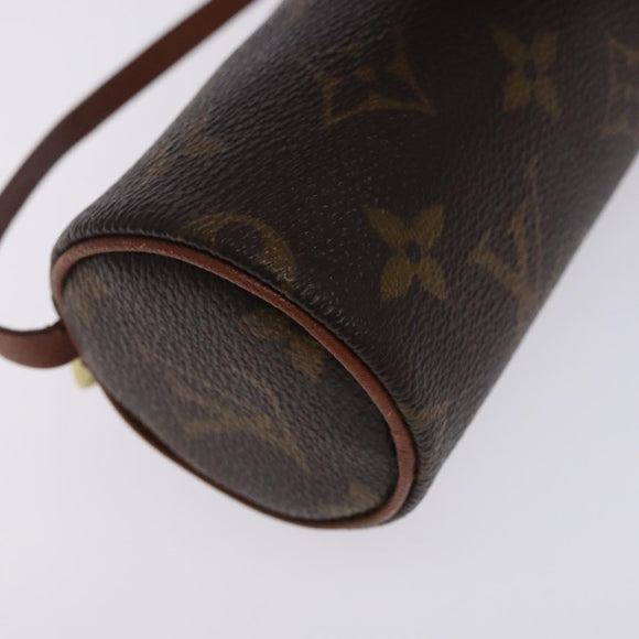 LOUIS VUITTON Monogram Papillon Pouch LV Auth 134376