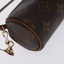 LOUIS VUITTON Monogram Papillon Pouch LV Auth 134376-13
