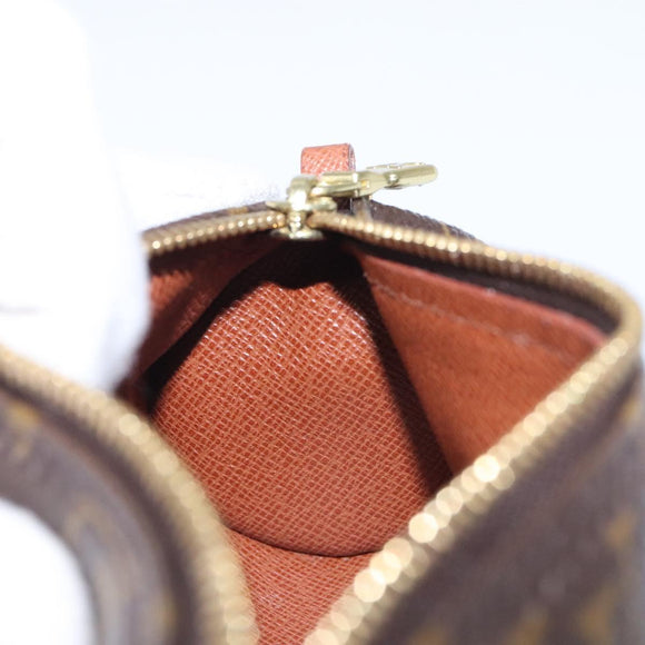 LOUIS VUITTON Monogram Papillon Pouch LV Auth 134376