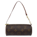 LOUIS VUITTON Monogram Papillon Pouch LV Auth 134376-2