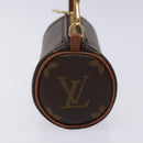 LOUIS VUITTON Monogram Papillon Pouch LV Auth 134376-4