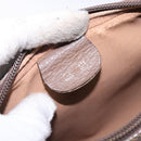 GUCCI GG Supreme Web Sherry Line Bag PVC Beige Gold 001 122 6594 Auth 134379-19