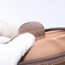 GUCCI GG Supreme Web Sherry Line Bag PVC Beige Gold 001 122 6594 Auth 134379-12