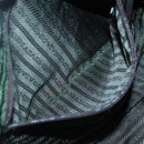 PRADA Shoulder Bag Nylon Brown Silver Auth 134382-24