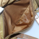 PRADA Shoulder Bag Nylon Brown Silver Auth 134382-26