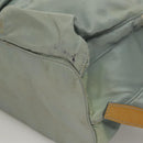 PRADA Backpack Nylon Light Blue Silver Auth 134383-18