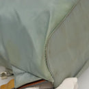 PRADA Backpack Nylon Light Blue Silver Auth 134383-19