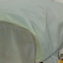 PRADA Backpack Nylon Light Blue Silver Auth 134383-20