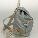 PRADA Backpack Nylon Light Blue Silver Auth 134383-4