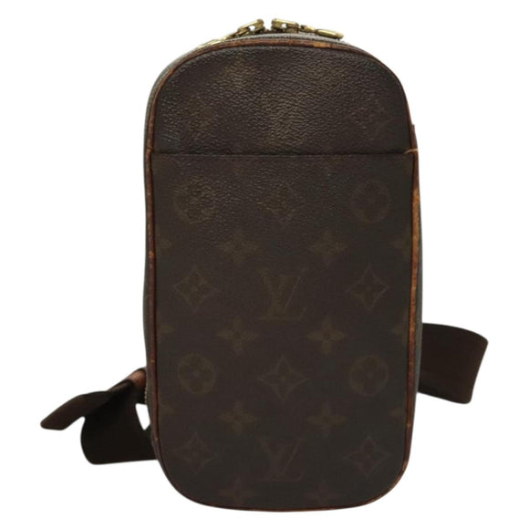 LOUIS VUITTON Monogram Pochette Gange Shoulder Bag M51870 LV Auth 134384