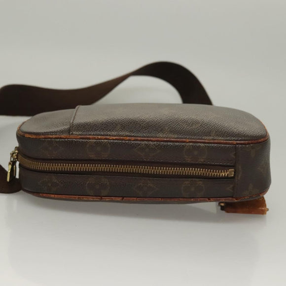 LOUIS VUITTON Monogram Pochette Gange Shoulder Bag M51870 LV Auth 134384