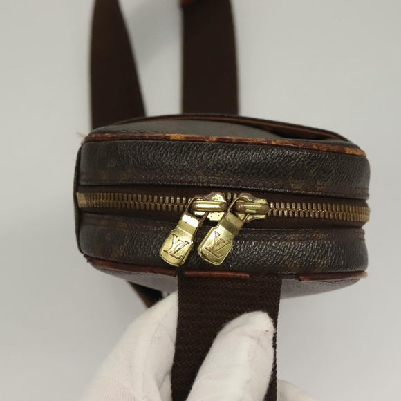 LOUIS VUITTON Monogram Pochette Gange Shoulder Bag M51870 LV Auth 134384