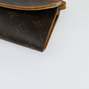 LOUIS VUITTON Monogram Pochette Twin GM Shoulder Bag M51852 LV Auth 134386-16