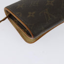 LOUIS VUITTON Monogram Pochette Twin GM Shoulder Bag M51852 LV Auth 134386-17