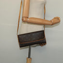 LOUIS VUITTON Monogram Pochette Twin GM Shoulder Bag M51852 LV Auth 134386-22