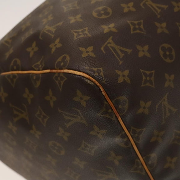 LOUIS VUITTON Monogram Keepall 55 Boston Bag M41424 LV Auth 134390