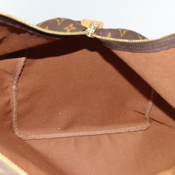 LOUIS VUITTON Monogram Keepall 55 Boston Tasche M41424 LV Auth 134390A
