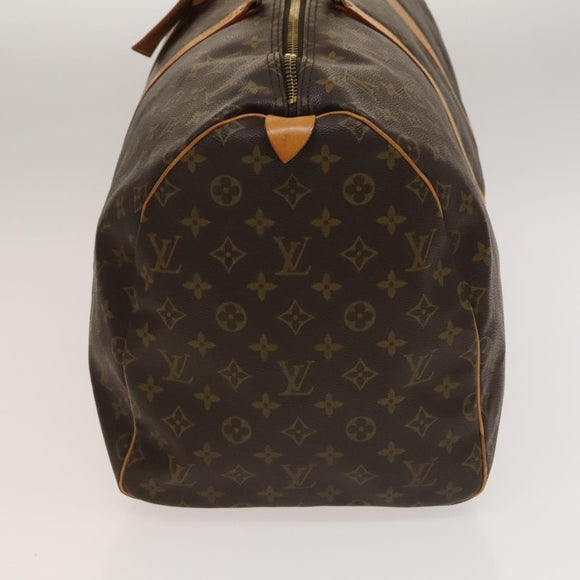 LOUIS VUITTON Monogram Keepall 55 Boston Bag M41424 LV Auth 134390