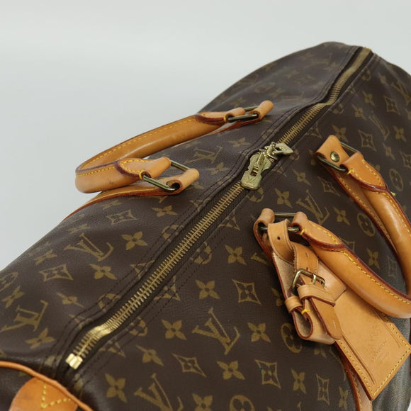 LOUIS VUITTON Monogram Keepall 55 Boston Bag M41424 LV Auth 134390