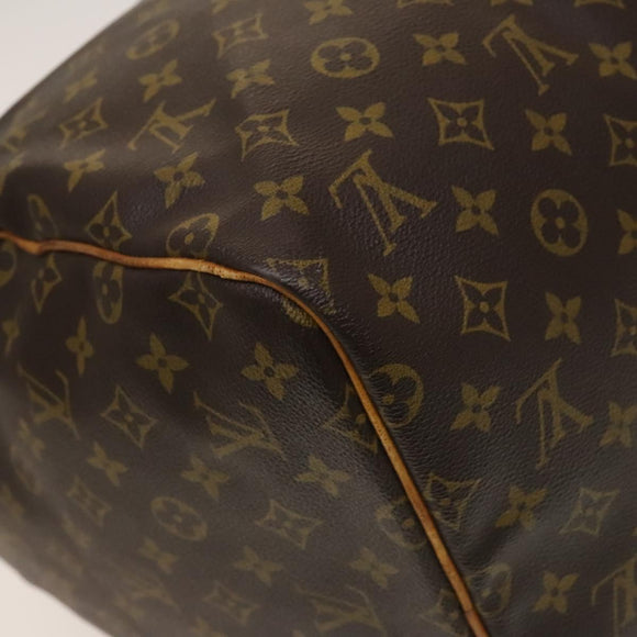 LOUIS VUITTON Monogram Keepall 55 Boston Bag M41424 LV Auth 134396