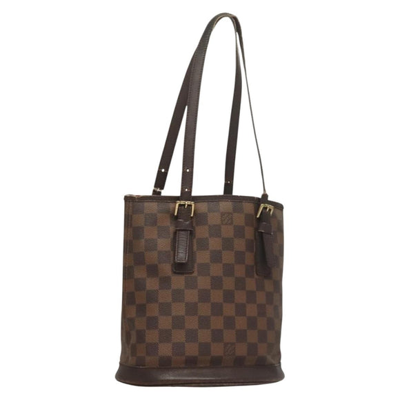 LOUIS VUITTON Damier Ebene Marais Shoulder Bag N42240 LV Auth 134398