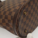 LOUIS VUITTON Damier Ebene Marais Shoulder Bag N42240 LV Auth 134398-17