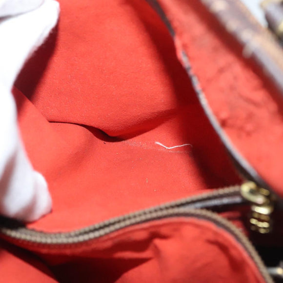 LOUIS VUITTON Damier Ebene Marais Shoulder Bag N42240 LV Auth 134398