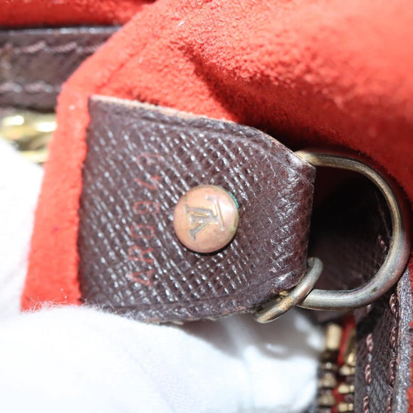 LOUIS VUITTON Damier Ebene Marais Shoulder Bag N42240 LV Auth 134398